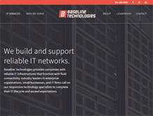 Tablet Screenshot of baselinetechnologies.com